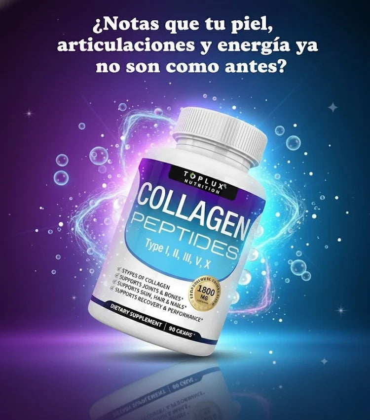 COLLAGEN PEPTIDES® El secreto para una piel más firme y articulaciones sin dolor
